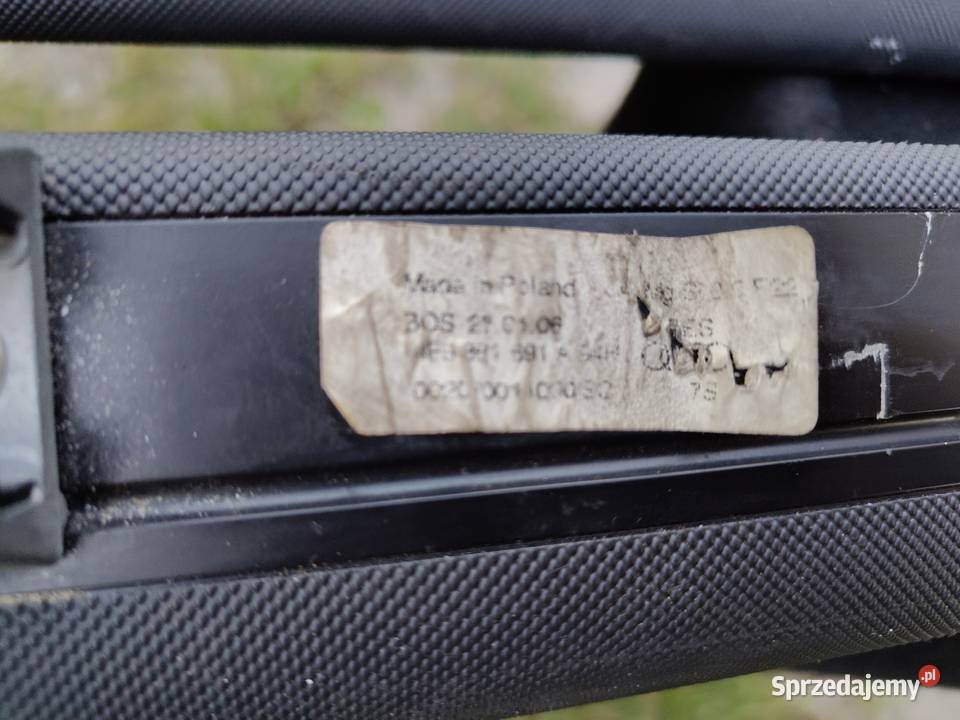 Audi A6 C6 rolety bagażnika komplet łódzkie Aleksandrów Łódzki