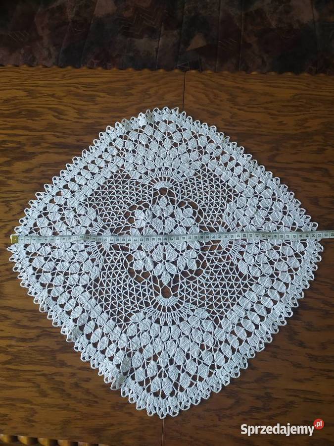 Serwetka szydełkowa biały Częstochowa