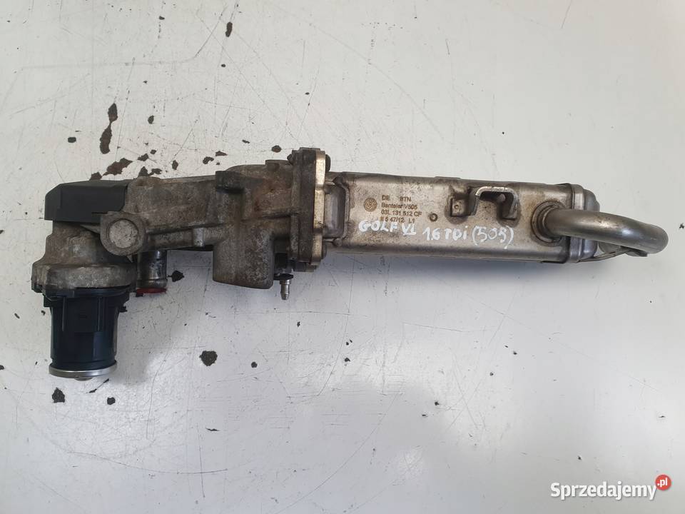 VW Golf VI 16 TDI CHŁODNICA SPALIN EGR Recyrkulacja spalin EGR Janów sprzedam