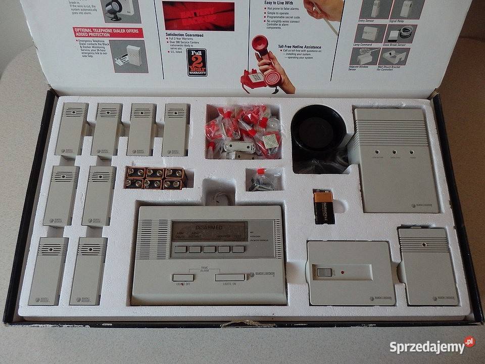 BLACK DECKER Bezprzewodowy System do ochrony Rzeszów sprzedam