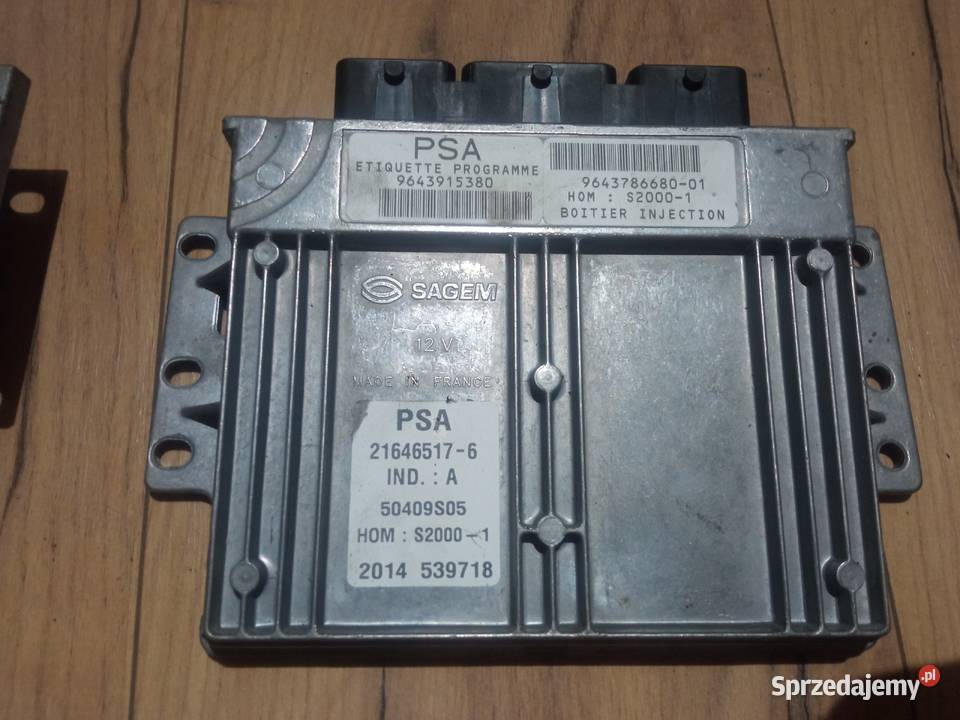 Sterownik komputer silnika Citroen C5 osobowe Sosnowiec