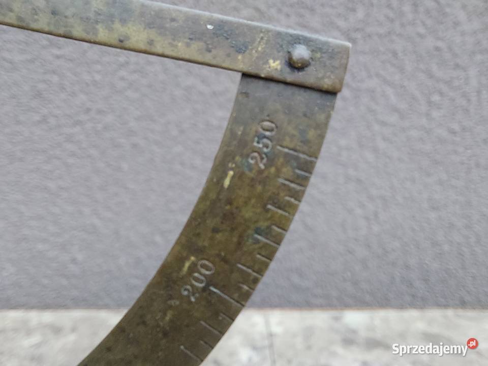 6 Stara waga pocztowa do listów 250g dekoracja pomorskie Tczew