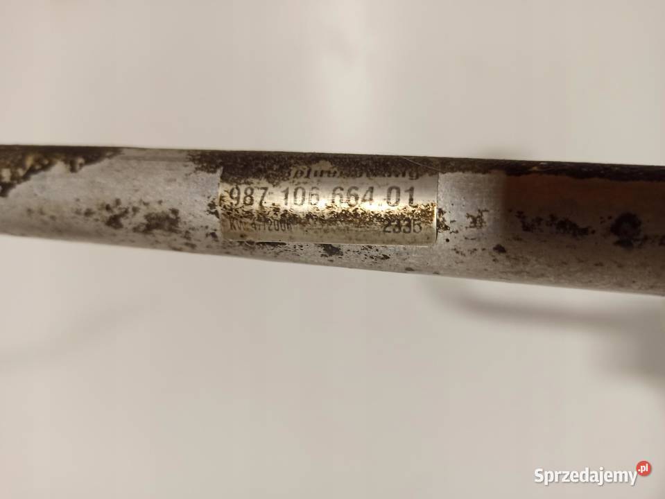 PORSCHE CAYMAN S PRZEWÓD WĄŻ WODY 98710666401