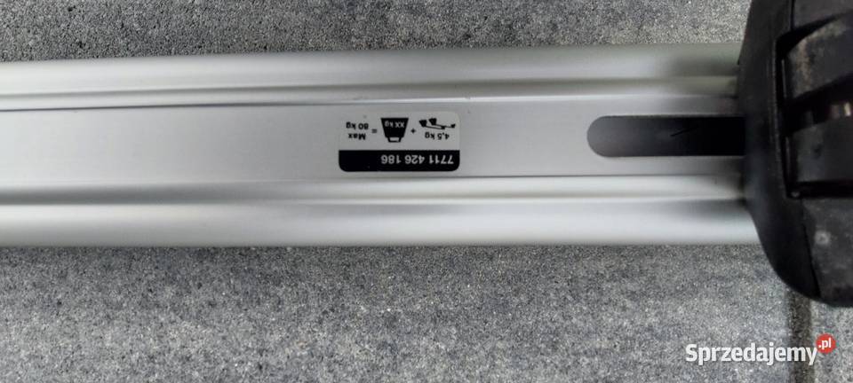 Renault aluminiowe poprzeczki belki dachowe Relingi dachowe Nowy Kurzeszyn