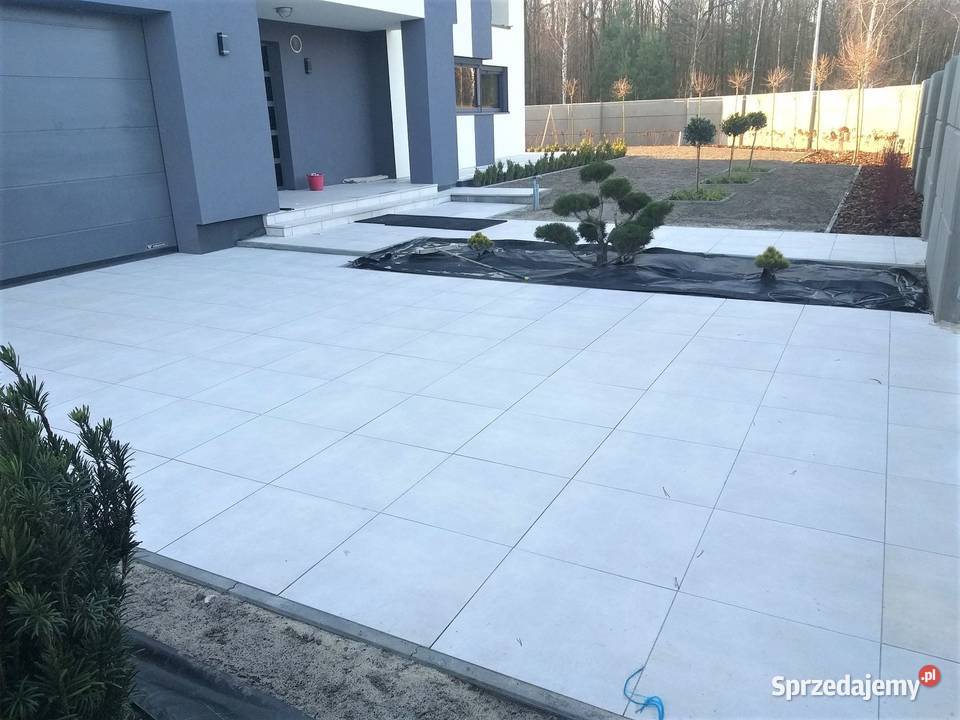 Piękny gres tarasowy STARK WHITE 60X60X2 Sochaczew