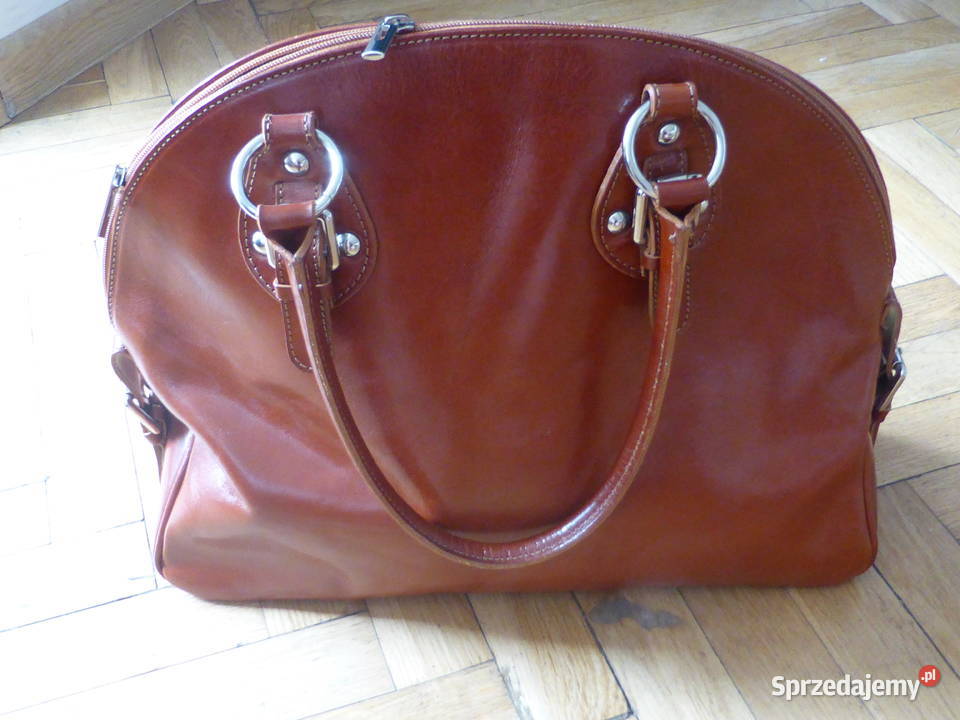 torebka ze skóry włoskiej Łódź
