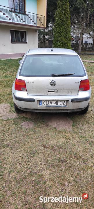 Vw golf iv 4 19tdi agr 90 diesel małopolskie Szczucin
