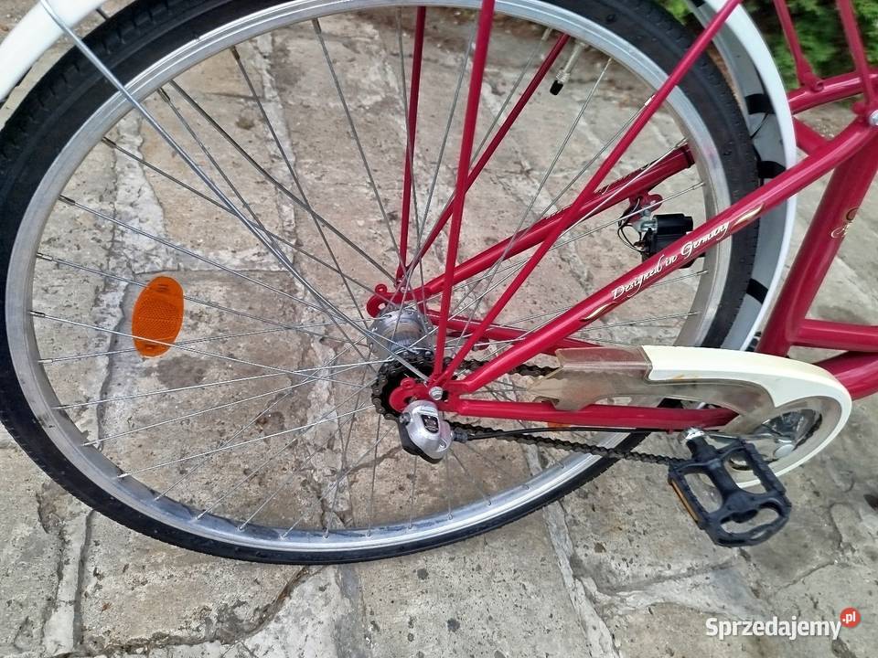Rower damski na kołach 28 przywieziony z Niemiec Zamość sprzedam