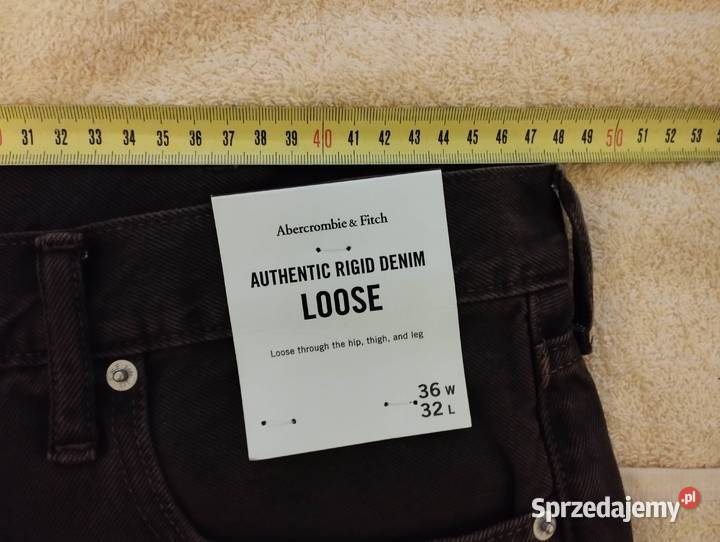 Jeansy Abercrombie Fitch 3632 Loose zachodniopomorskie Kołobrzeg