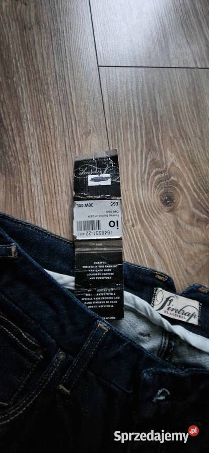 jeansy Firetrap M 38 granatowe granat dzwony Kraków sprzedam
