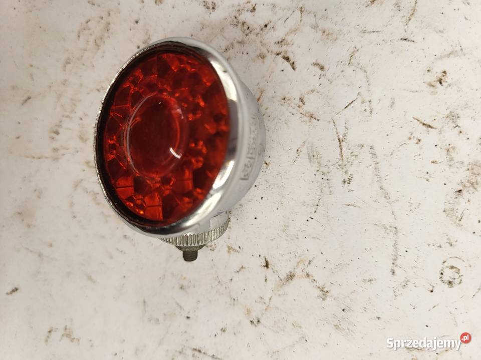 NOWY SYGNOWANY ODBLASK Z EPOKI ROWEROWY DIAMANT Części i akcesoria motocyklowe