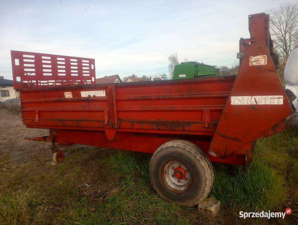 Rozrzutnik obornika 4T świętokrzyskie Huta Nowa