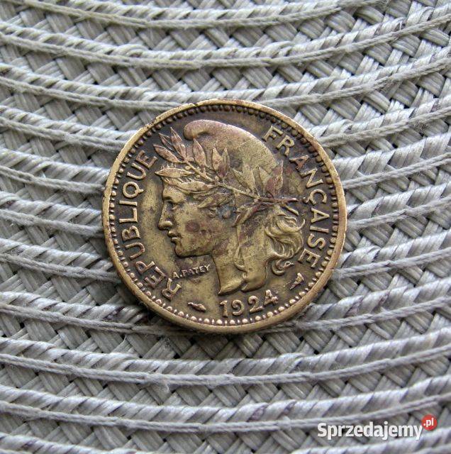 Kamerun 1 Frank 1924r Terytorium powiernicze ONZ wielkopolskie Kalisz