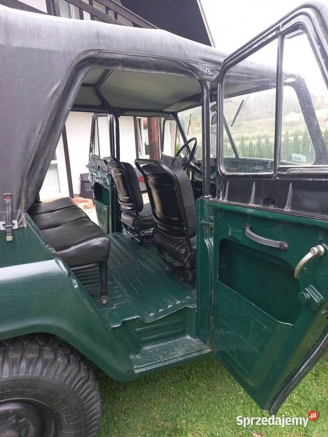 Uaz469 na afgańskich mostach Lesko