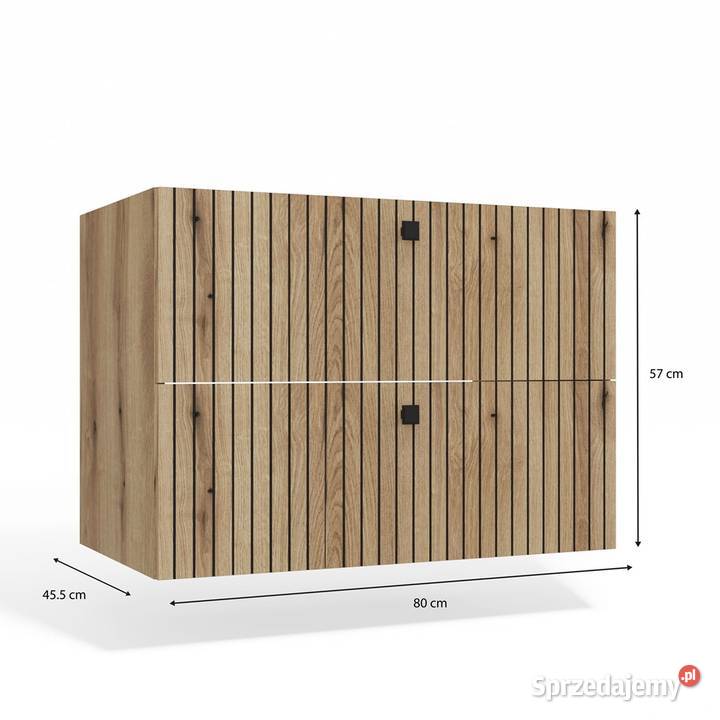 Szafka pod umywalkę TIGO 80 2S 57cm