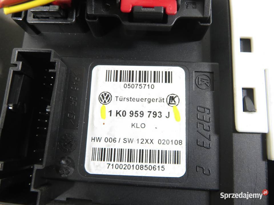 PODNOŚNIK SZYBY LEWY PRZEDNI VW GOLF PLUS osobowe