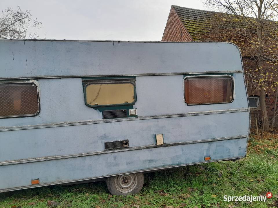 Przyczepa kempingowa Dethleffs do remontu Krosno Odrzańskie