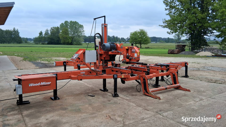 Trak taśmowy WoodMizer LT20 Hyraulika wirex LT40 Gumnisko