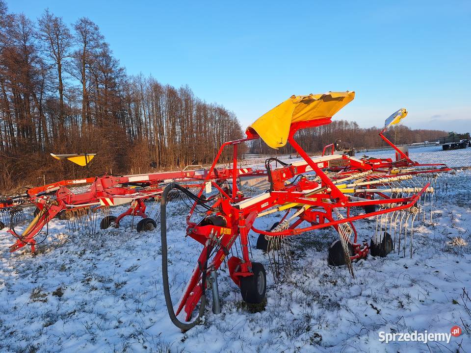Zgrabiarki dwukaruzelowe pottinger krone Fella Maszyny zielonkowe Łomża