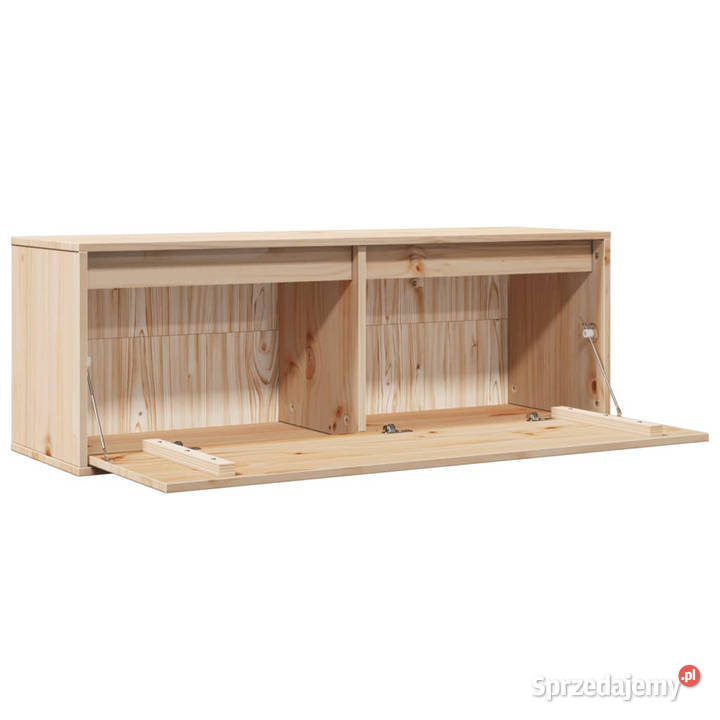 Szafka ścienna 100x30x35 lite drewno sosnowe Półki Warszawa