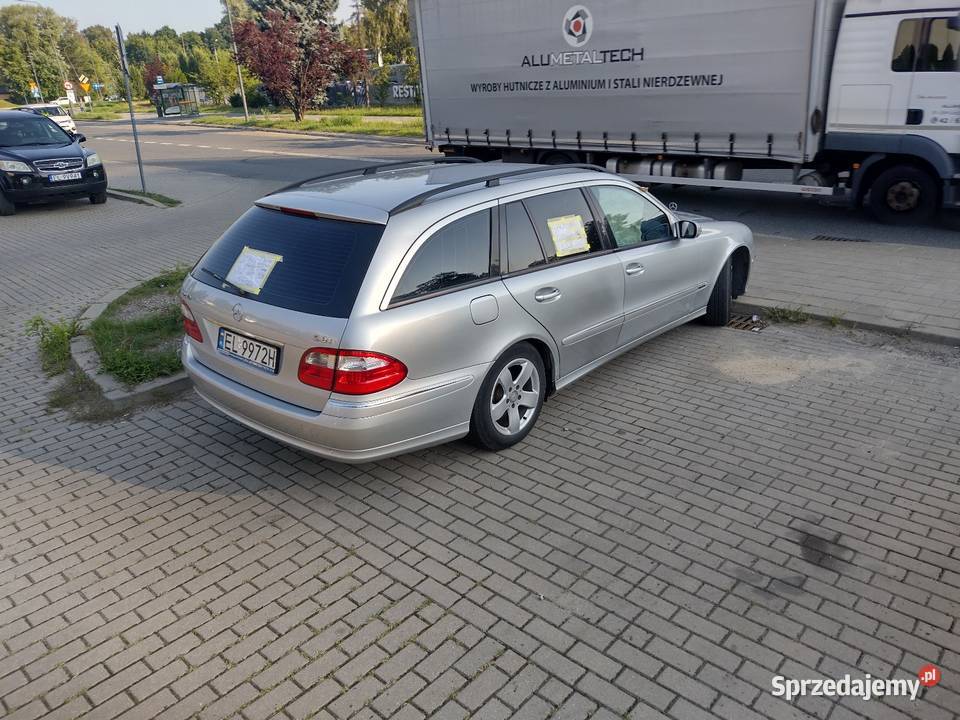 Sprzedaż Mercedesa w211 2003 27cdi kombi elektrycznie ustawiane fotele Sokolniki-Las