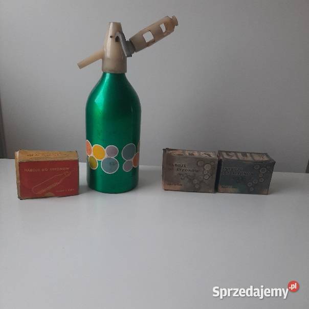 Stary syfon naboje prl dolnośląskie Nowogrodziec