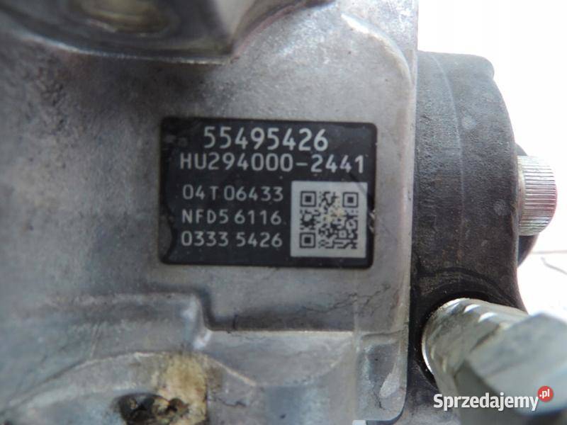 POMPA PALIWA WTRYSKOWA ASTRA K 16 CDTI 55495426 ciężarowe sprzedam