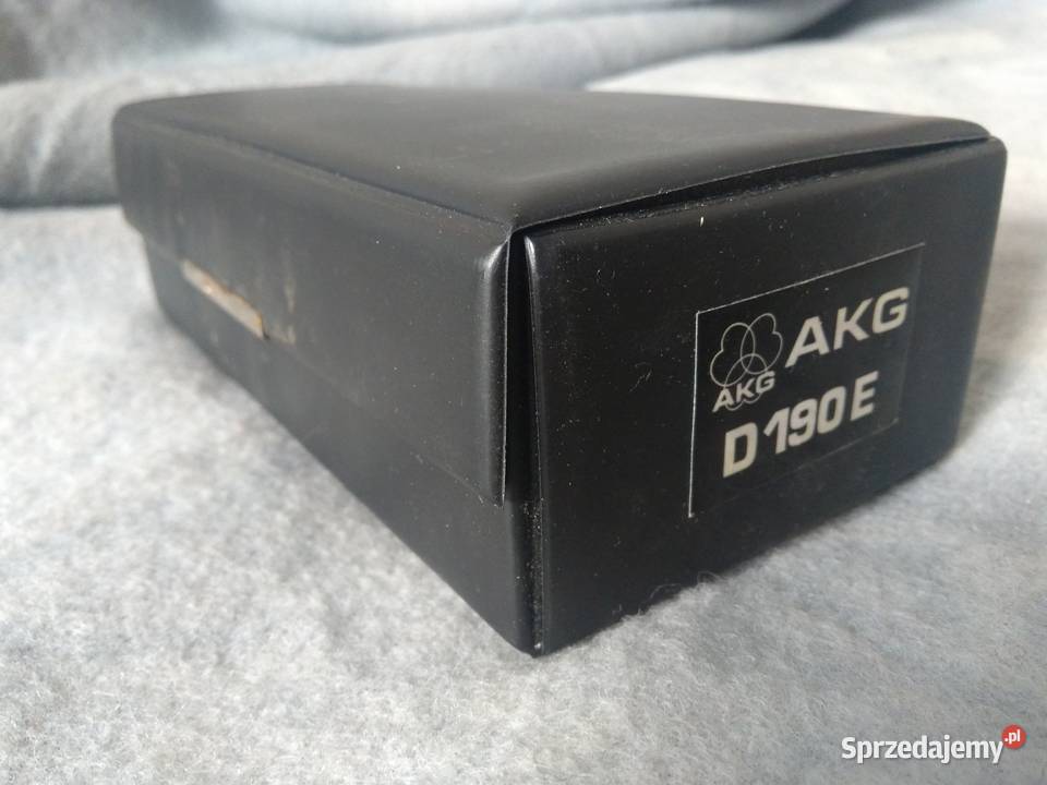 Zabytkowy mikrofon dynamiczny AKG D190 CR w etui Warszawa