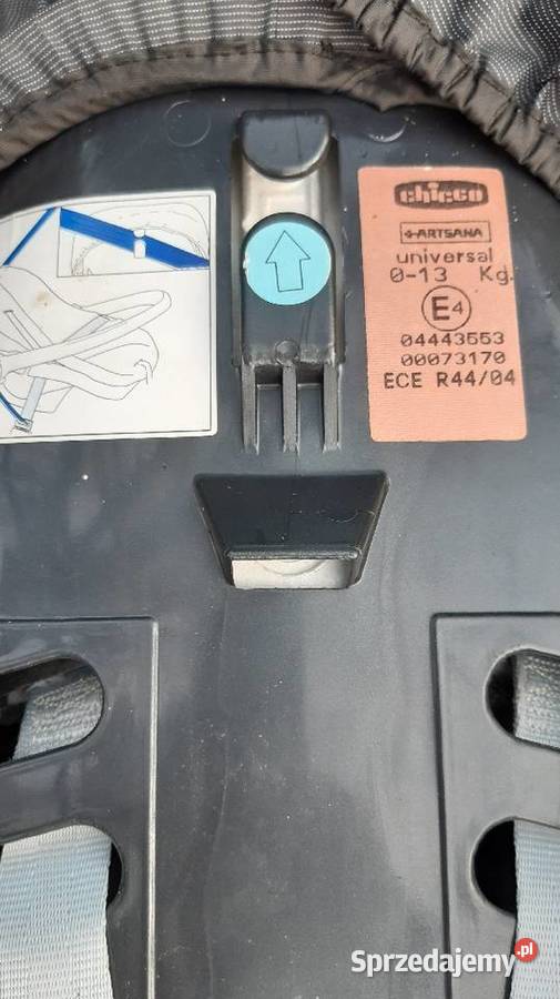 CHICCO SYNTHESIS Fotelik samochodowy nosidełko świętokrzyskie Końskie