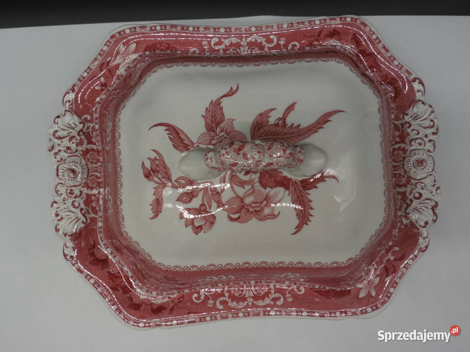 Antyczna Wazateryna SPODE Pink Camilla Vintage wielkopolskie Raszków sprzedam