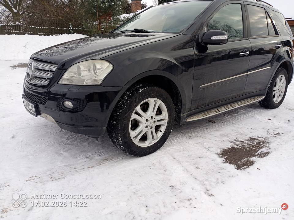 Mercedes ml 320 w164 uszkodzony silnik 3000cm3