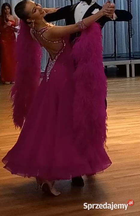 Sukienka do standardu klasa BAS różowy