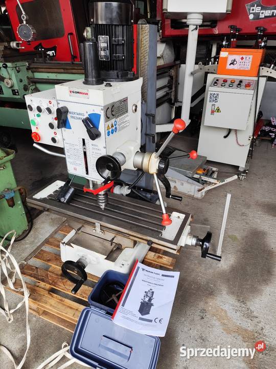 Frezarka do metalu uniwersalna narzędziowa ZX Wódka