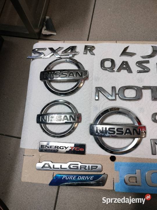 Emblemat znaczek logo Nissan Qashqai i inne Turek
