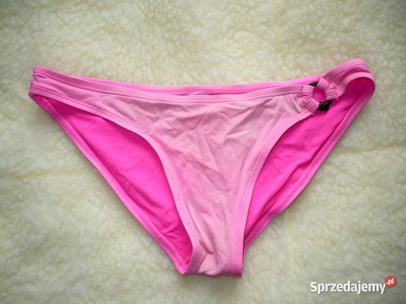 Różowoczarny strój kąpielowy M 38 bikini kostium Toruń