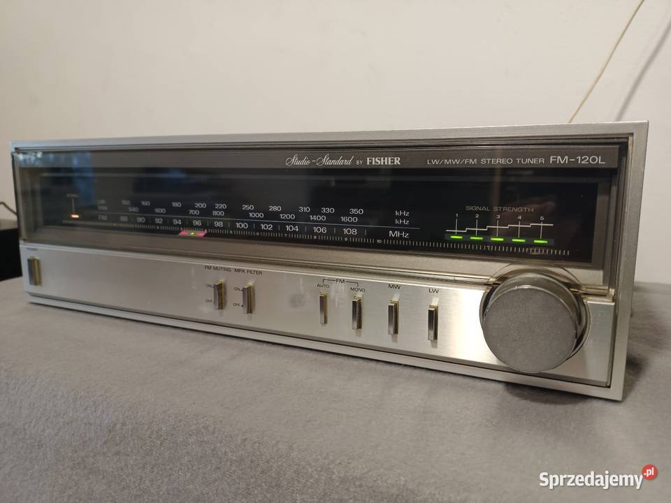 Tuner FISHER FM 120L Audio Gdynia