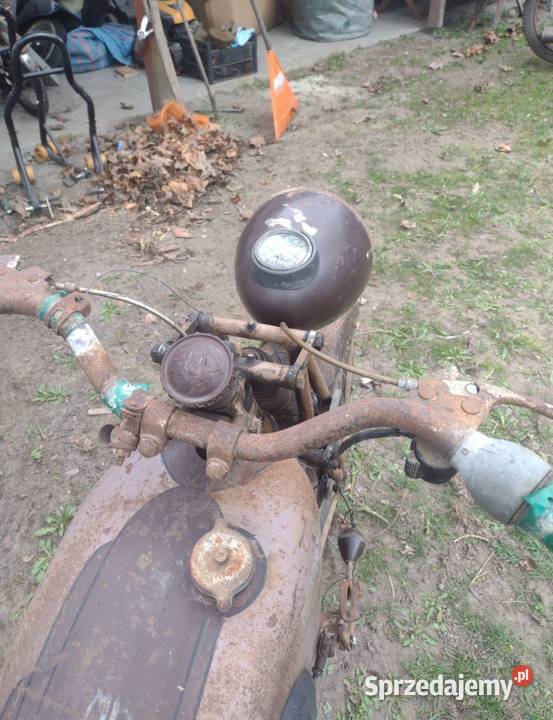 Motobecane D45S czterosuw mi Rok produkcji 1950 Radawnica