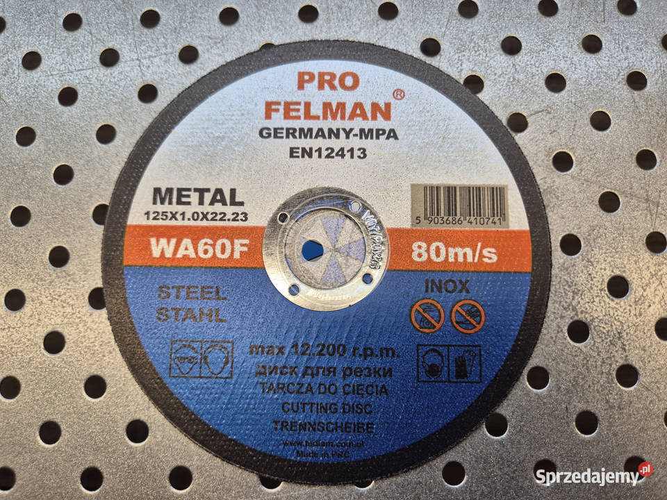 500 sztuk Tarcza do cięcia metalu i stali inox Nowe sprzedam