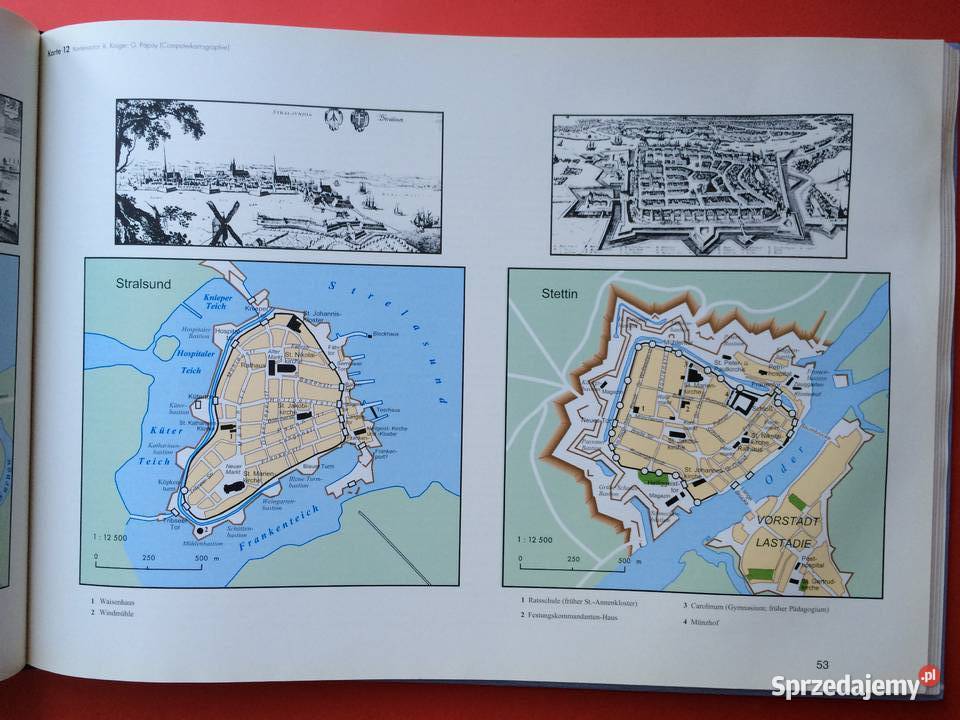 2225 Atlas Von Mecklenburg Und Pommern Szczecin