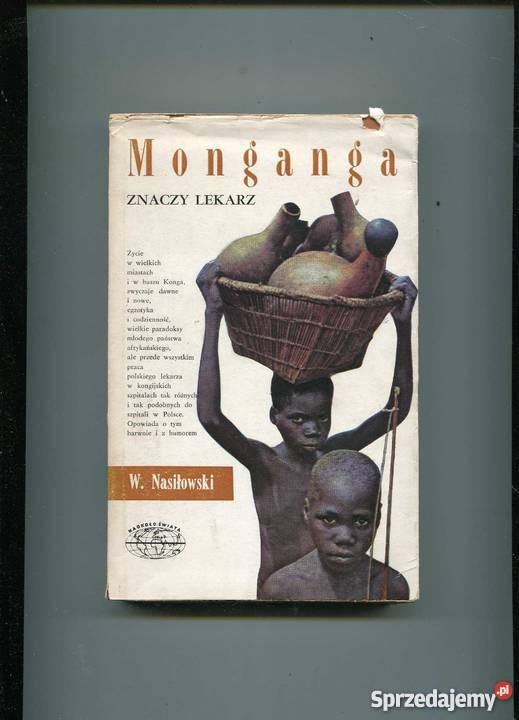 Monganga znaczy lekarz Rok wydania 1968 Szczecin sprzedam