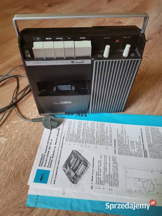 Magnetofon kasetowy Unitra MK 125 automatic