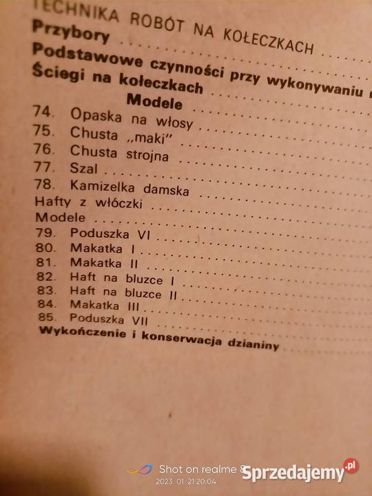 Z resztek włóczki książki Warszawa księgarnia