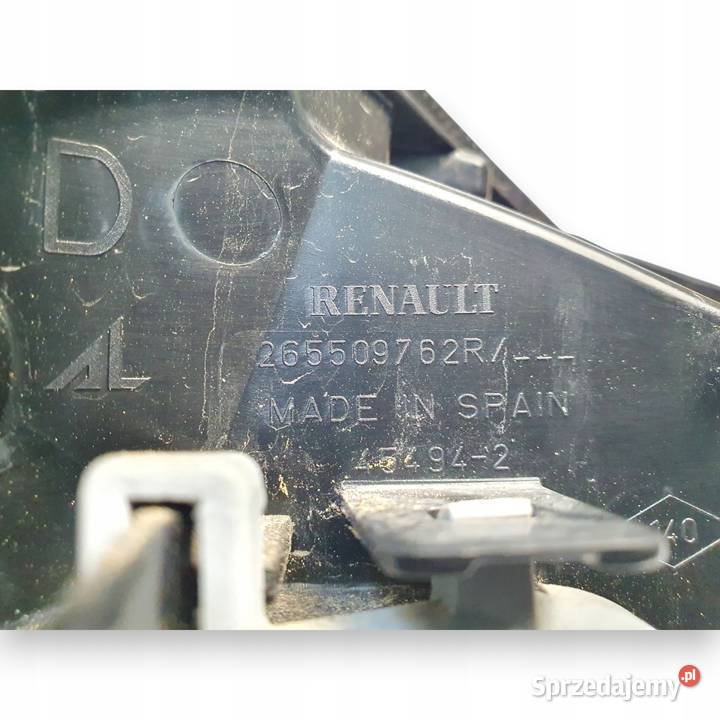 LAMPA PRAWA Renault Captur I tylna tylnia prawy Chełm