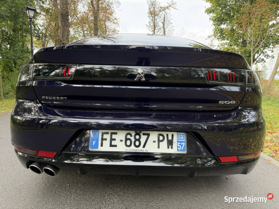 Peugeot 508 20 BlueHDi 163 GTLine Kamera Automat gniazdo AUX Józefkowo sprzedam