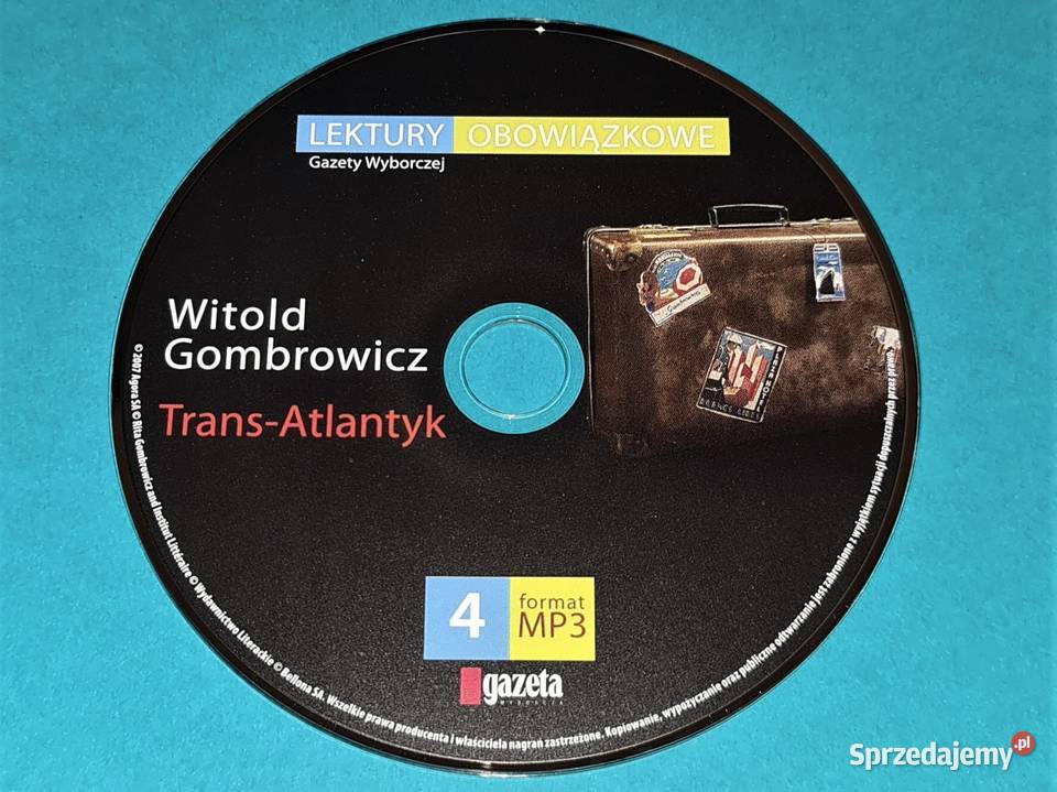 TransAtlantyk lektura na CD MP3 Warszawa
