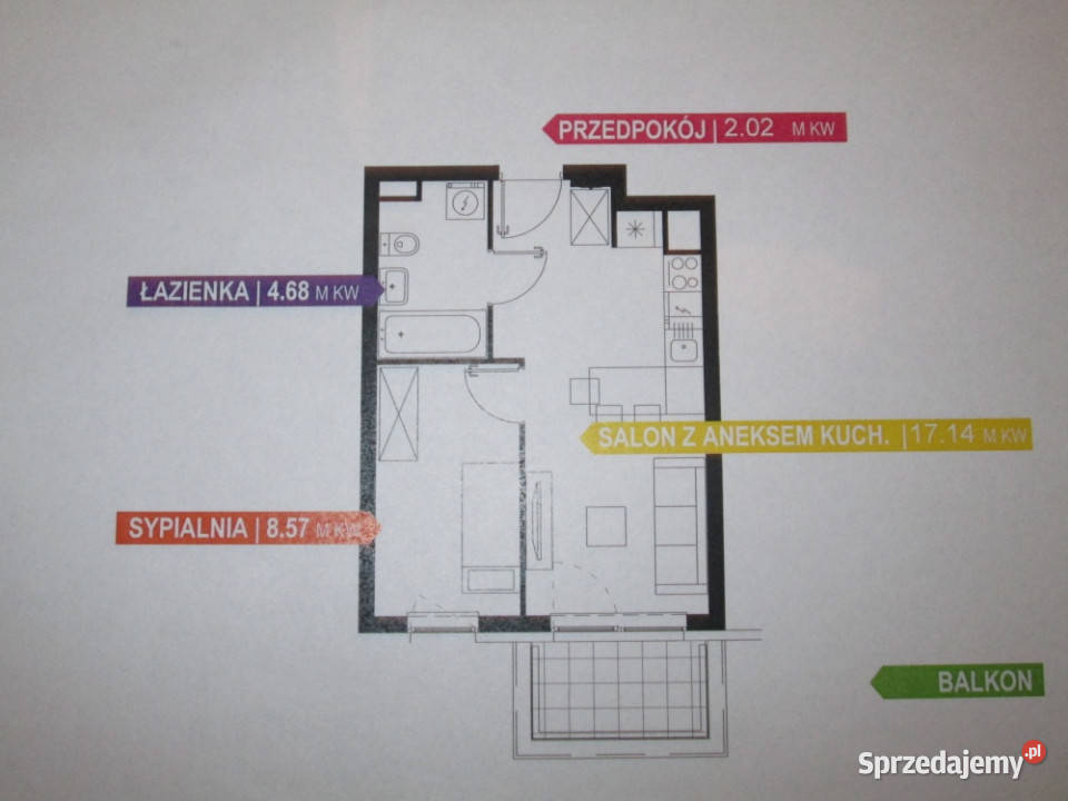 Nowe komfortowe dwupokojowe mieszkanie Warszawa