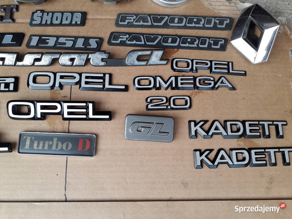 Znaczki emblematy samochodowe klasyki Bielsko-Biała