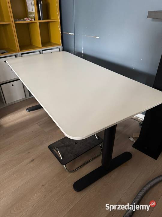 Ikea Bekant biurko z regulacją wysokości 160x80 Kraków