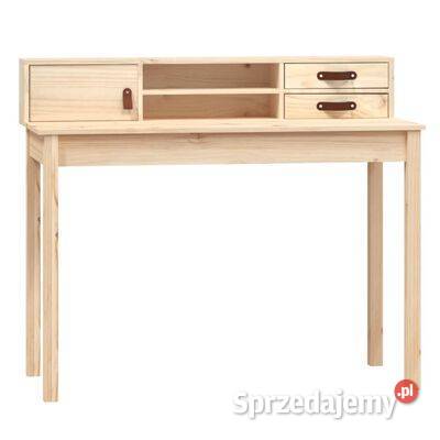 vidaXL Biurko 110x50x93 lite drewno Warszawa