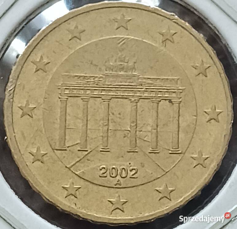 10 Centów Niemcy 2002 r men A Konin